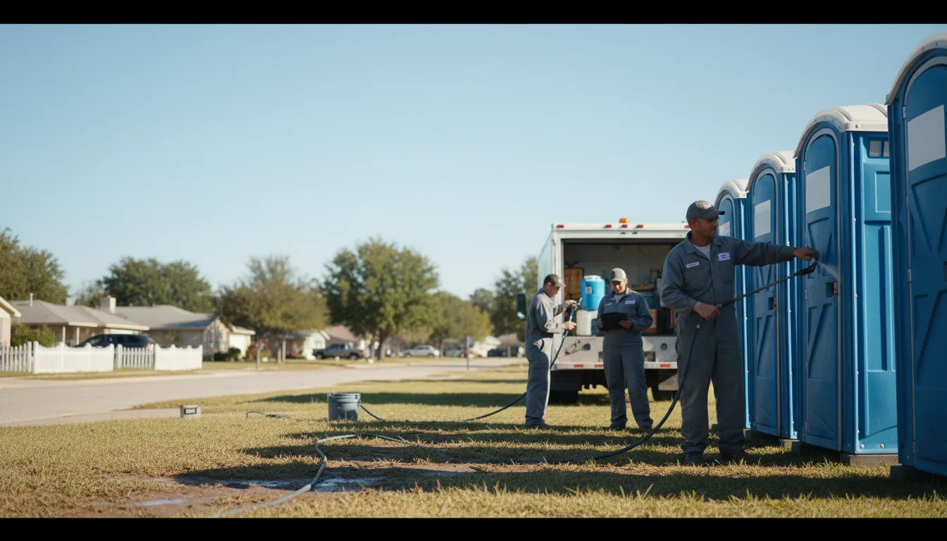 Long-Term Portable Toilet Rental in Cross City, FL near me